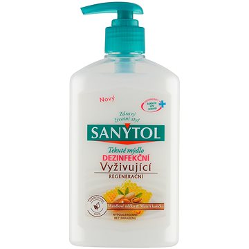 Obrázok SANYTOL Dezinfekční mýdlo vyživující 250 ml (3045206501408)