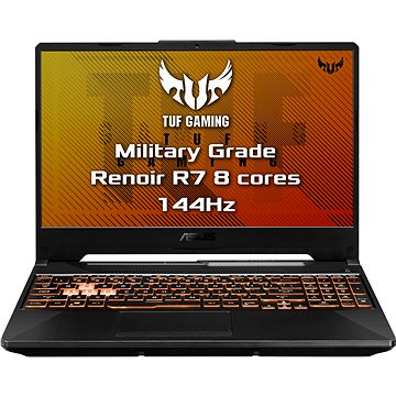 Obrázok Asus TUF Gaming A15 FA506II-HN258T Bonfire Black