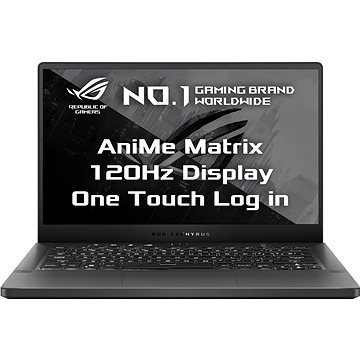 Obrázok Asus ROG Zephyrus G14 GA401II-AniMe096T Eclipse Gray AniMe Matrix kovový