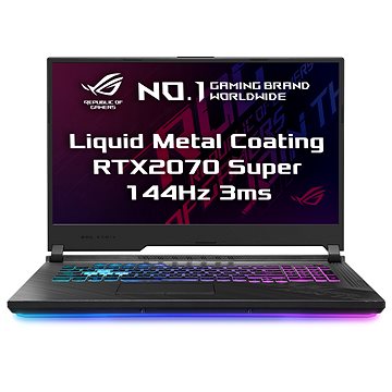 Obrázok Asus ROG Strix G17 G712LWS-EV003T Original Black kovový