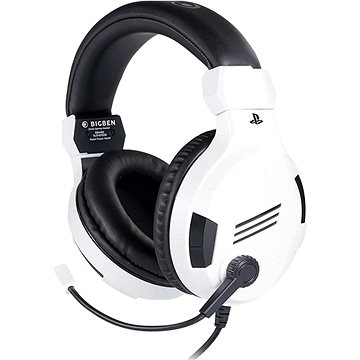 Obrázok BigBen PS4 Stereo-Headset v3 - bílý (3499550381436)