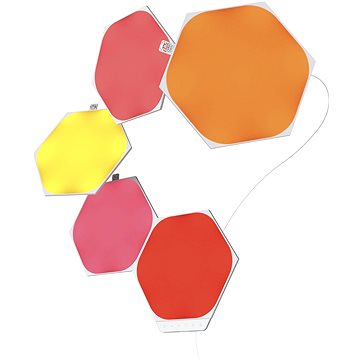 Obrázok Nanoleaf Shapes Hexagons Starter Kit Mini 5 Panels (NL42-5002HX-5PK)