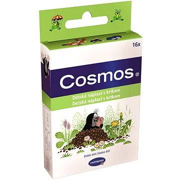 Obrázok Cosmos Náplasť detská s krtkom - 3 veľkosti (16 ks) (4052199233147)