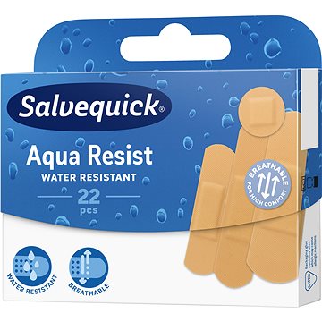 Obrázok SALVEQUICK Aqua Resist (22 ks) (7310616041551)