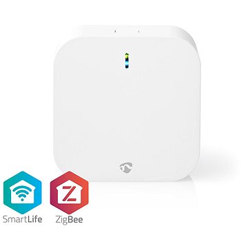 Obrázok Nedis Nedis WIFIZB10CWT - Inteligentná brána Zigbee Wi-Fi zásuvné riešenie 230V NE0222