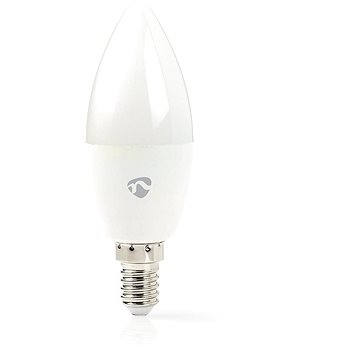 Obrázok Žiarovka LED - E14 / 4.5W / WiFi / biela NEDIS WIFILW13WTE14