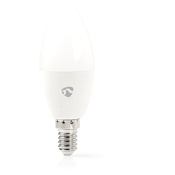 Obrázok Žiarovka LED - E14 / 4.5W / RGB / WiFi NEDIS WIFILC11WTE14