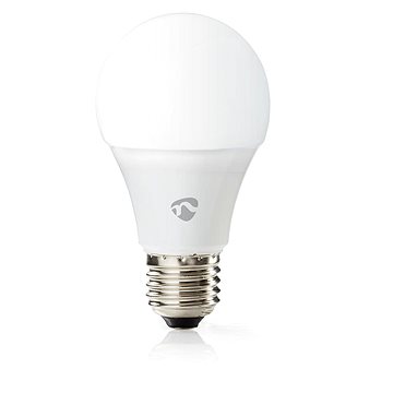 Obrázok Žiarovka LED - E27 / 9W / WiFi / biela NEDIS WIFILW13WTE27