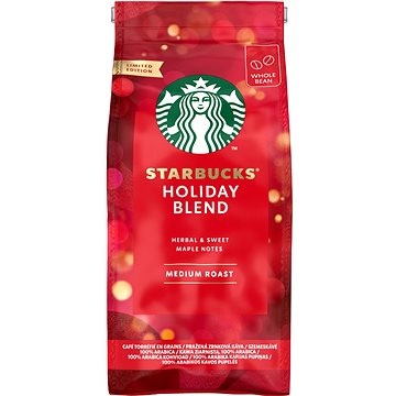 Obrázok Nestlé Starbucks® Holiday Blend limitovaná edice, zrnková káva, 190 g (12443249)