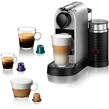 Obrázok NESPRESSO Krups Citiz & Milk Silver XN761B10