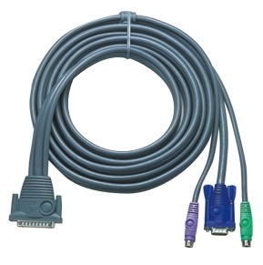 Obrázok ATEN KVM sdružený kabel k CS-128A,228,428, PS2, 5m 2L-1605P