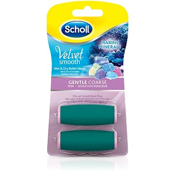 Obrázok Scholl Velvet Smooth WET & DRY - náhradné hlavice (2 ks) (4002448095293)