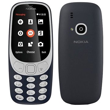 Obrázok NOKIA 3310 DARK BLUE SINGLE SIM