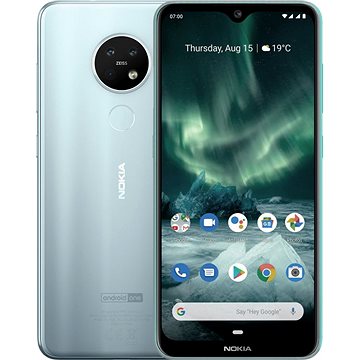 Obrázok Nokia 7.2 Dual SIM strieborný