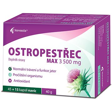 Obrázok Ostropestrec Max 3500 mg (3702413)