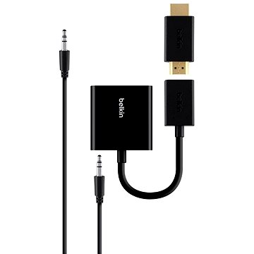 Obrázok Belkin HDMI to VGA with Audio (B2B137-BLK)