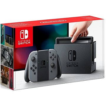 Obrázok Nintendo Switch - Grey Joy-Con (045496452315)