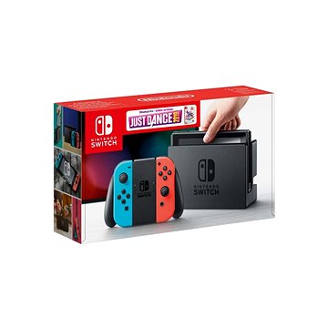 Obrázok Nintendo Switch Neon + Just Dance 2019 (8595142717449)