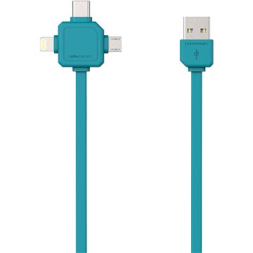 Obrázok PowerCube Cable 1.5m modrý