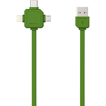 Obrázok PowerCube Cable 1.5m zelený