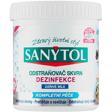 Obrázok SANYTOL Dezinfekční odstraňovač skvrn bělící 450 g (3045206382601)