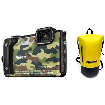 Obrázok Nikon COOLPIX W300 maskáčový Holiday Kit (VQA073K001)