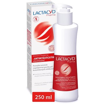 Obrázok LACTACYD Pharma ANTIMYKOTICKÝ intímna hygiena 250 ml