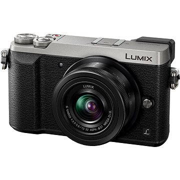 Obrázok Panasonic LUMIX DMC-GX80 strieborný + objektív 12-32 mm (DMC-GX80KEGS)