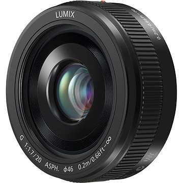 Obrázok Panasonic Lumix G 20mm F1.7 černý (H-H020E)