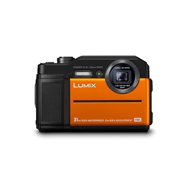 Obrázok Panasonic LUMIX DMC-FT7 oranžový (DC-FT7EP-D)