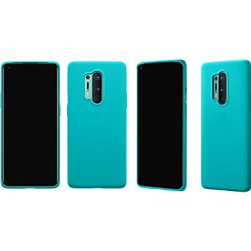 Obrázok OnePlus 8 Pro Sandstone Bumper Case (Cyan)