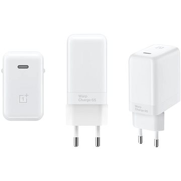 Obrázok OnePlus Warp Charge 65 Power Adapter (EU) (5481100042)