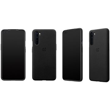 Obrázok OnePlus Nord Sandstone Bumper Case Black (5431100169)