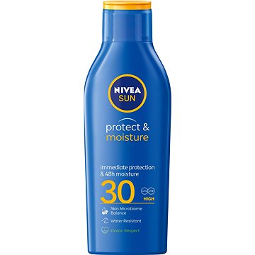 Obrázok NIVEA Sun Protect & Moisture Sun Lotion SPF30 Kozmetika na opaľovanie 200ml