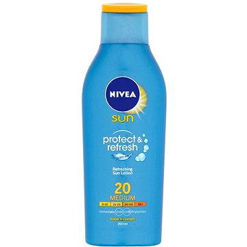 Obrázok NIVEA Sun Protect & Refresh Sun Lotion SPF20 Kozmetika na opaľovanie 200ml