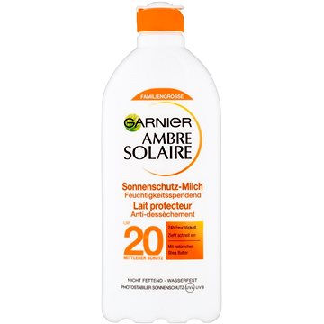 Obrázok Garnier Ambre Solaire opaľovacie mlieko SPF 20  400 ml