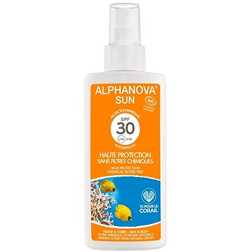 Obrázok Alphanova Sun opaľovací sprej SPF 30 125 g