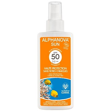 Obrázok ALPHANOVA SUN BIO Opaľovací krém v spreji SPF50 125 g (3760075070861)