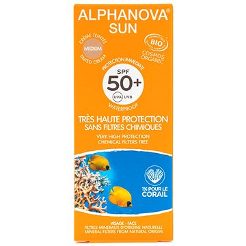 Obrázok ALPHANOVA SUN BIO Opaľovací tónovací krém SPF50+ 50 g (3760075070939)