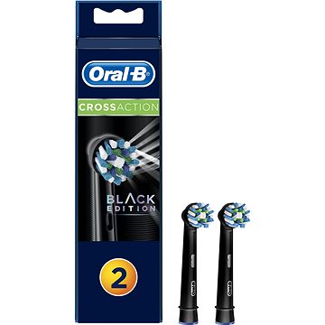 Obrázok Oral-B náhradní hlavice EB50 CrossAction Black 2ks (4210201215295)