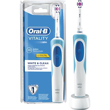 Obrázok Oral B Vitality 3DWhite + EB 18-2 3D White (8001090038791)