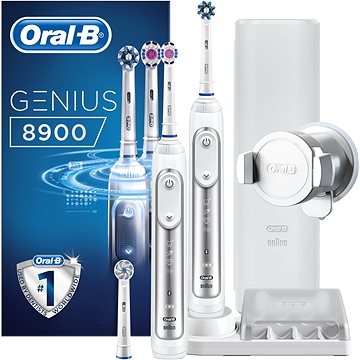 Obrázok Oral-B Genius PRO 8900 Cross Action + Bonus Handle (4210201159742)