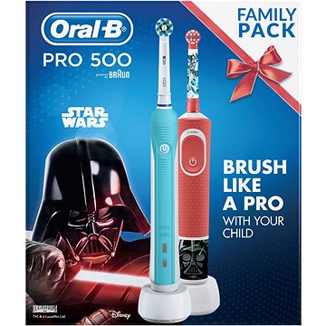 Obrázok Oral-B Pro 500 + Vitality Star Wars (4210201304135)