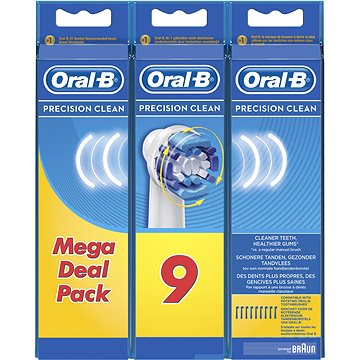 Obrázok Oral-B precision clean 9 kusů (4210201066798)