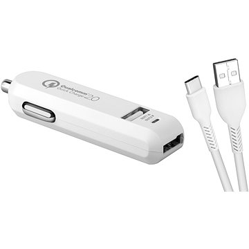 Obrázok AVACOM CarMAX 2 nabíjačka do auta, USB-C, biela (NACL-QC2XC-WW)