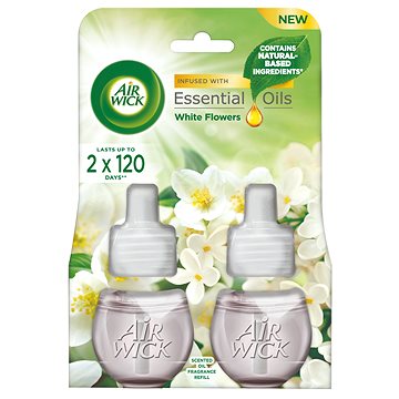 Obrázok AIRWICK Electric náplň DUO Bílé květy frézie 2x 19 ml