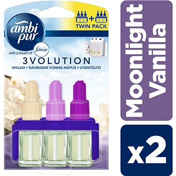 Obrázok Ambi Pur Moonlight Vannilla 2 x 20 ml (4015400890126)