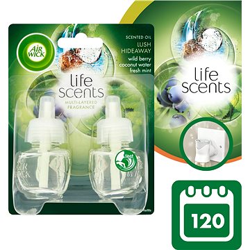 Obrázok AIR WICK Electric náplň DUO Life Scents Svieži ostrov 2× 19 ml (5900627070774)