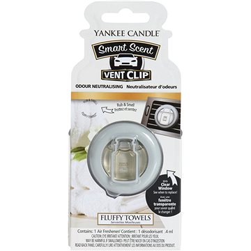 Obrázok Yankee Candle vonný clip do ventilace Fluffy Towels