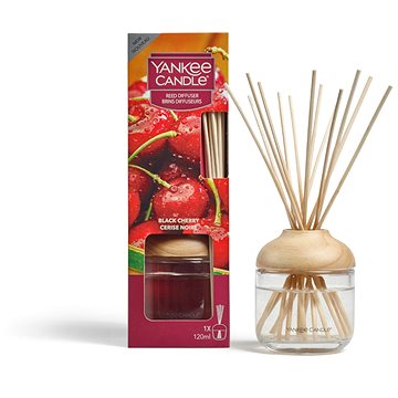 Obrázok Yankee Candle Black Cherry aróma difuzér s náplňou 120 ml